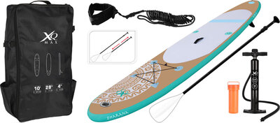 XQMAX Sup Opblaasbaar Stand Up Paddle Yoga Board 305cm