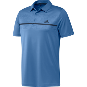 Adidas Primegreen Poloshirt mit Print Kobalt