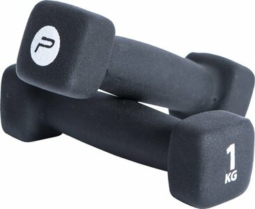 Pure2Improve Neopreen Dumbell Set 1 kg