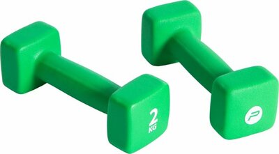 Pure2Improve Neopreen Dumbell Set 2 kg