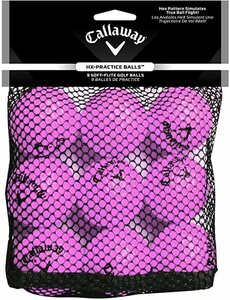 Callaway Soft Flight Roze indoor golfballen