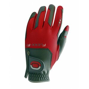 Zoom Flexx Fit Mens Golf Glove Charcoal Red