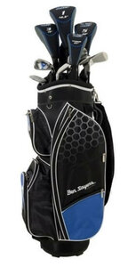 Ben Sayers M8 Komplettes Golf-Set, Cartbag aus Stahl