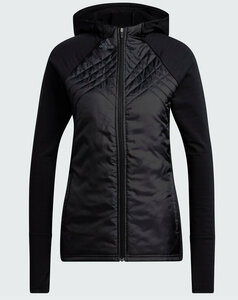 Adidas Hybrid Quilt Womens Golf Jacket Black