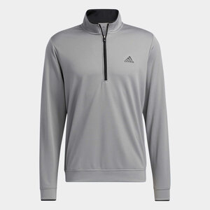 Adidas Lightweight Quater Zipp Sweater Gray