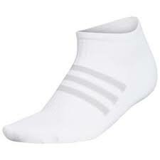Adidas Damen Comfort Short Golfsocken Weiß Grau