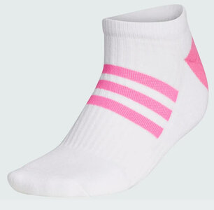 Adidas Ladies Comfort Low Golfsocken Weiß Pink 