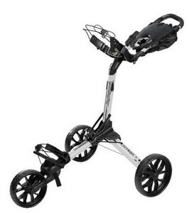 BagBoy Nitron Golf Trolley Weiss Schwarz