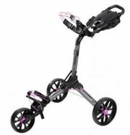 BagBoy Nitron Golf Cart Charcoal Pink