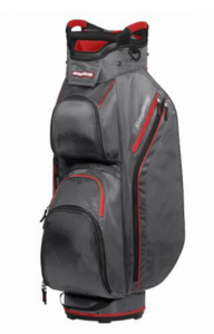 BagBoy Super Lite Cartbag Charcoal Rood 2023