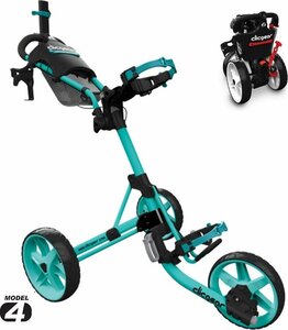 3-Rad-Golftrolley Clicgear 4.0 Teal