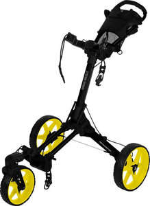 Fastfold Dice Black Yellow Swivel Wheel