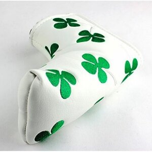 Putter Blade Headcover Clover Four Weiss