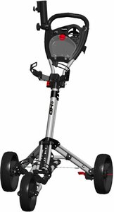 Fastfold HD 3-Rad-Golftrolley Silber inklusive kostenlosem Schirmhalter