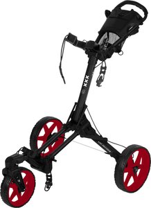 Ajax Fastfold Dice Black Red Swivel Wheel