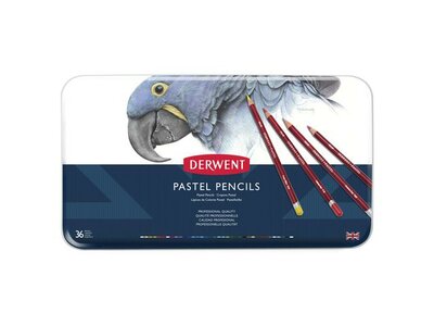 Derwent 36 Pastel potloden Metalen Box