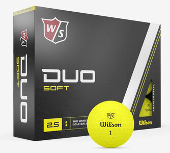 Golfballs Wilson Staff Duo Soft 2.5 Yellow 2023