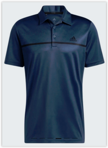 Adidas Primegreen Print Polo Shirt Blue