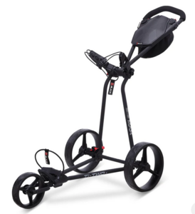 Big Max Ti Two Golf Trolley Schwarz