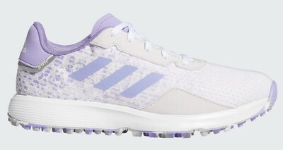 Adidas S2G SL Kids Golf Shoes White Lilac