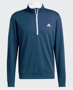 Adidas Leicht Quater Zipp Sweater CreNav