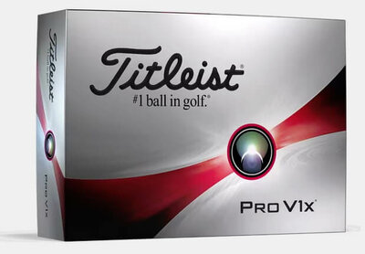 Golf balls Titleist ProV1X 2023
