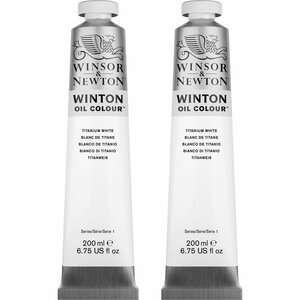 Winton 2x200ML Titanium White Twin Pack