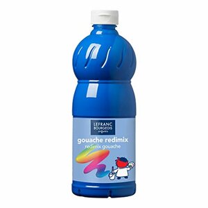 L&B Plakkaatverf Redimix Cyan Primary Blue 500ml