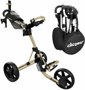 3- Wheel Golf Trolley Clicgear 4.0 Army Brown