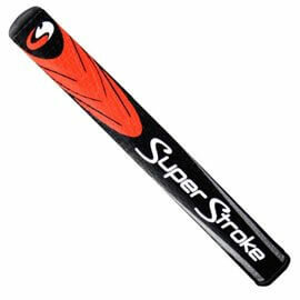 Putter grip Super Stroke 5.0 Rot Schwarz