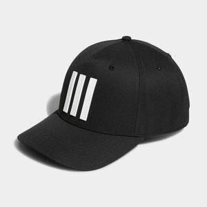 Golf Cap Adidas 3 Stripes Black