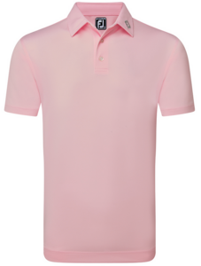 Footjoy Stretch Pique Herren-Poloshirt Rosa