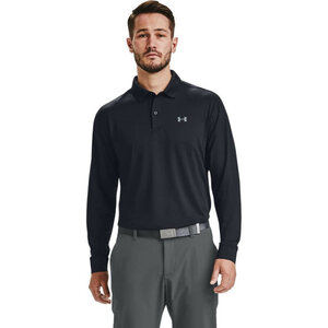 Under Armour Performance LS Polo Black Small
