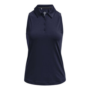 Under Armour Zinger Sleeveless Golf Polo Midnight Navy