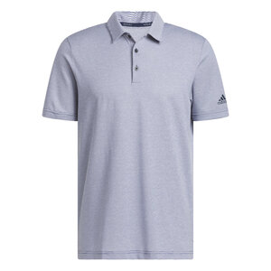 Mens Golf Polo Adidas Otman Pencil Stripe Navy Medium