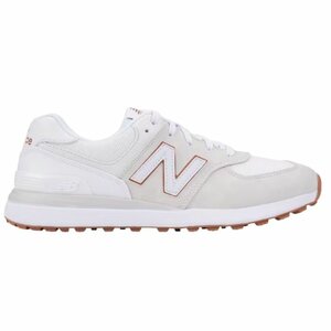 New Balance 574 Green V2 Seashell Women's Golf Shoes