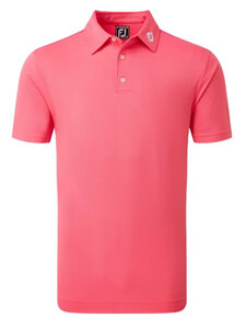 Footjoy Stretch Pique Mens Polo Shirt Fuchsia