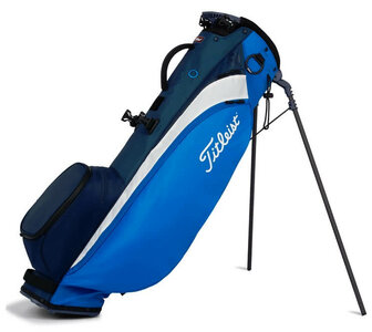 Titleist Players 4 Carbon Standbag Royal Navy Weiß