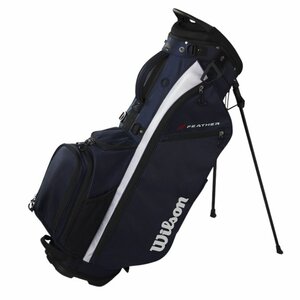 Wilson Staff Feather Standbag Navy Weiss