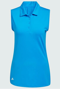 Adidas Ultimate Sleeveless Polo Kobalt