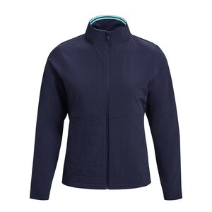 Under Armour Dames Golfjas Storm Revo Navy Turquoise Maat S