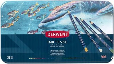 Derwent 36 Inktense potloden