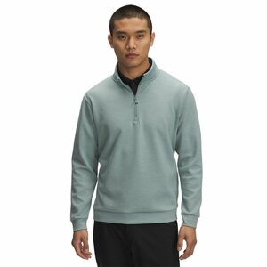Under Armour Heren Midlayer Silica Green Maat M