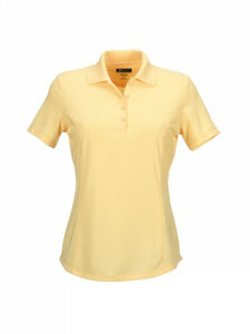 Greg Norman Pro Tek Pique Ladies Polo Yellow