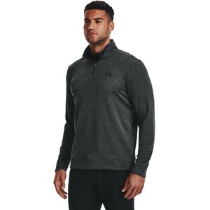 Under Armour Sweater Fleece QZ Zwart Maat XXL