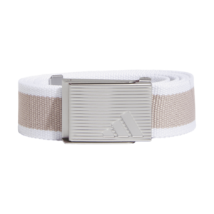 Adidas W Stripe Women's Webbing Golf Belt Beige White