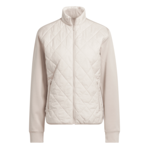 Adidas W Ultimate Quilted Damen Golfjacke Beige