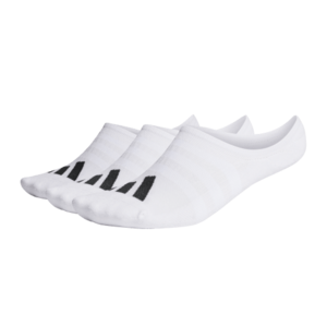 Adidas Unisex-Golfsocken, 3er-Pack, Weiss unsichtbar