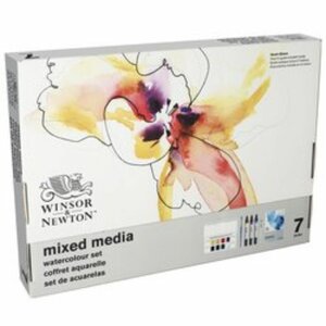 Winsor&Newton Mixed Media Set-Aquarell 7-teilig