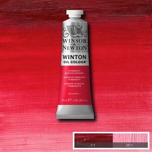 Winton Olieverf 37ML 468  Permanent Alizarin Crimson 1
